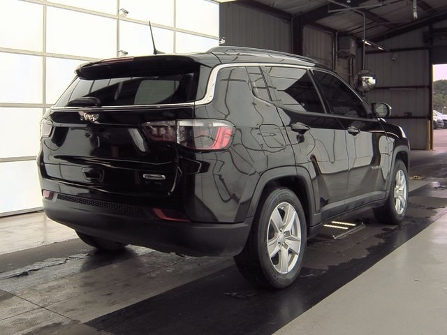 Used 2022 Jeep Compass Latitude with VIN 3C4NJCBBXNT224955 for sale in Plantation, FL