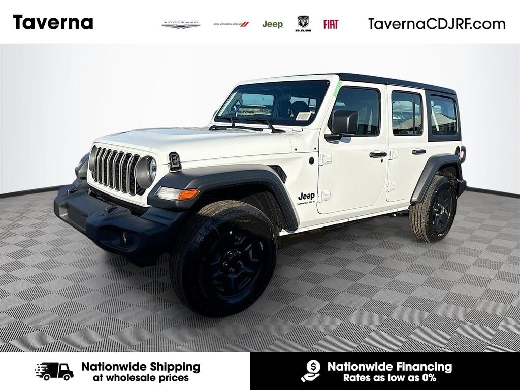 New 2026 Jeep Wrangler 4-DOOR SPORT Sport Utility