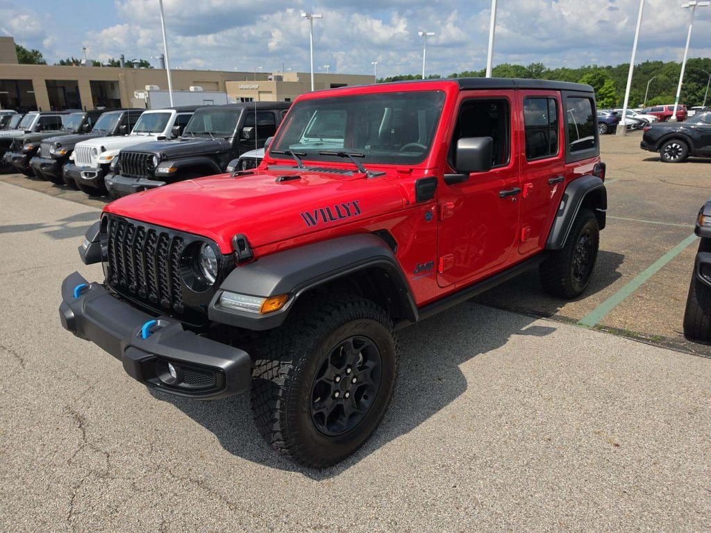 Used 2023 Jeep Wrangler Willys 4xe SUV