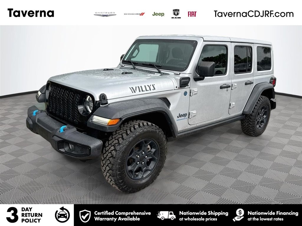 Certified 2023 Jeep Wrangler Willys 4xe SUV