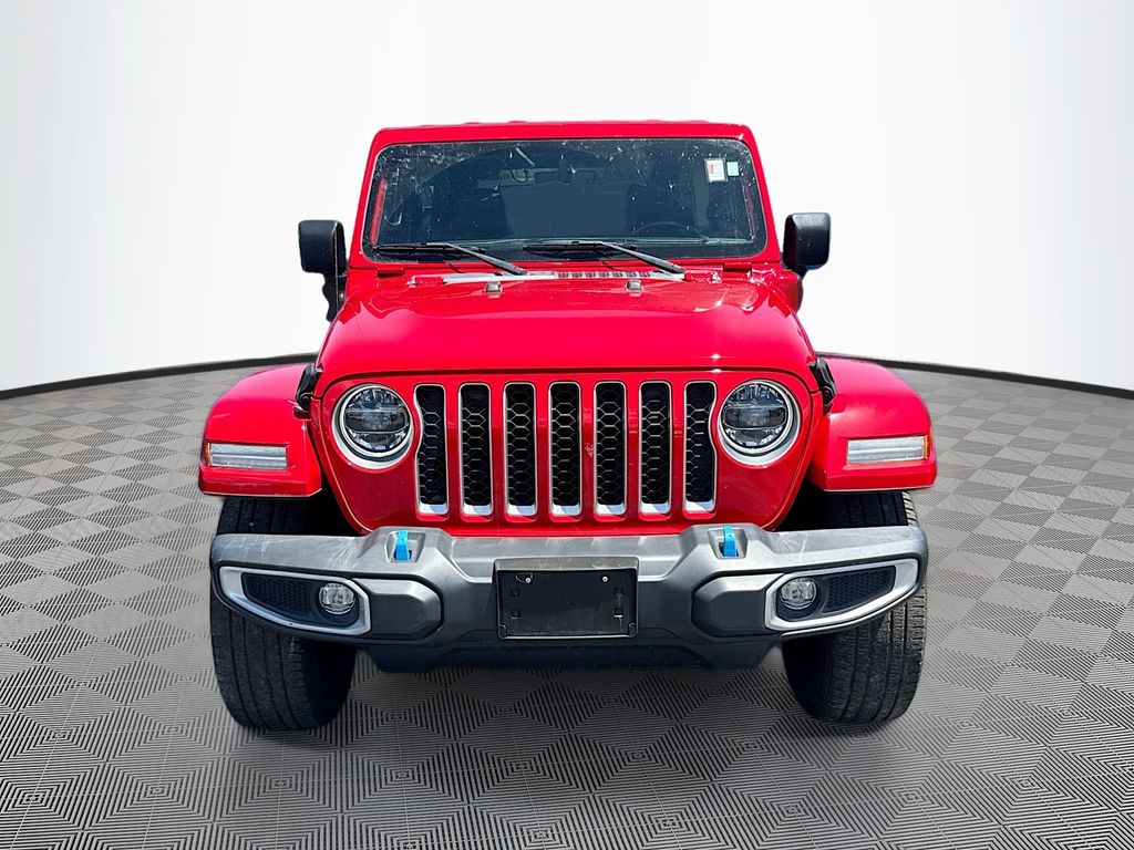 Used 2022 Jeep Wrangler Unlimited Sahara 4XE with VIN 1C4JJXP61NW198791 for sale in Plantation, FL