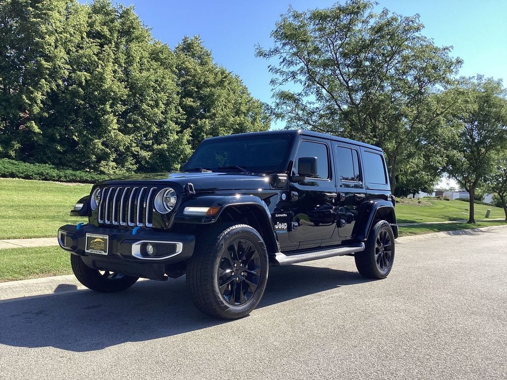 Used 2022 Jeep Wrangler Unlimited Sahara 4xe SUV