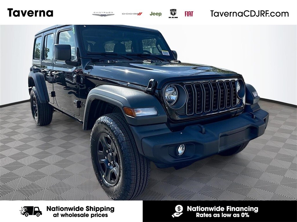 New 2026 Jeep Wrangler 4-DOOR SPORT Sport Utility
