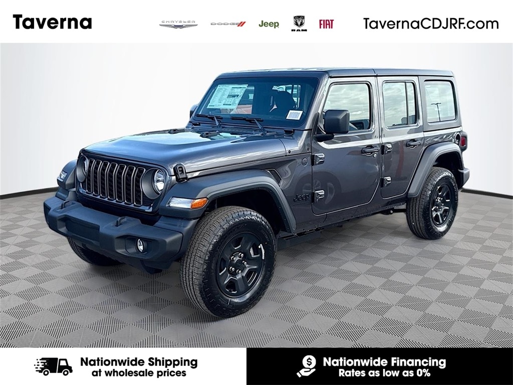 New 2026 Jeep Wrangler 4-DOOR SPORT Sport Utility