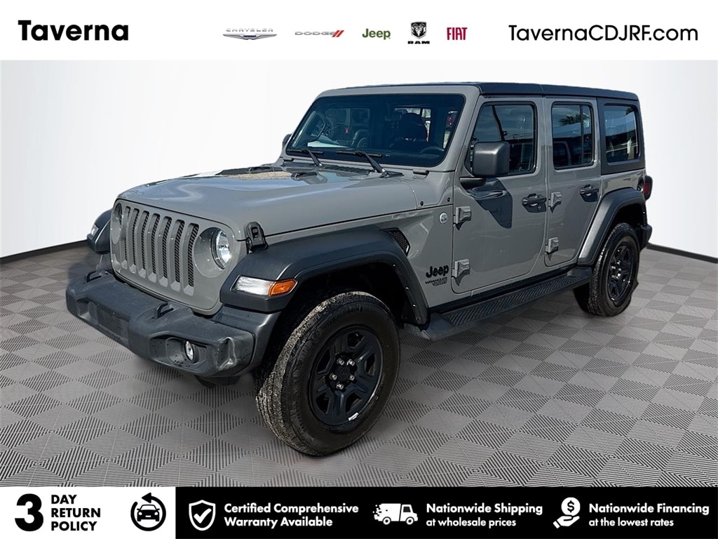 Used 2021 Jeep Wrangler Unlimited Sport SUV