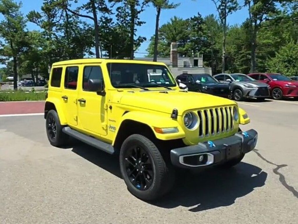 Used 2022 Jeep Wrangler Unlimited Sahara 4xe SUV
