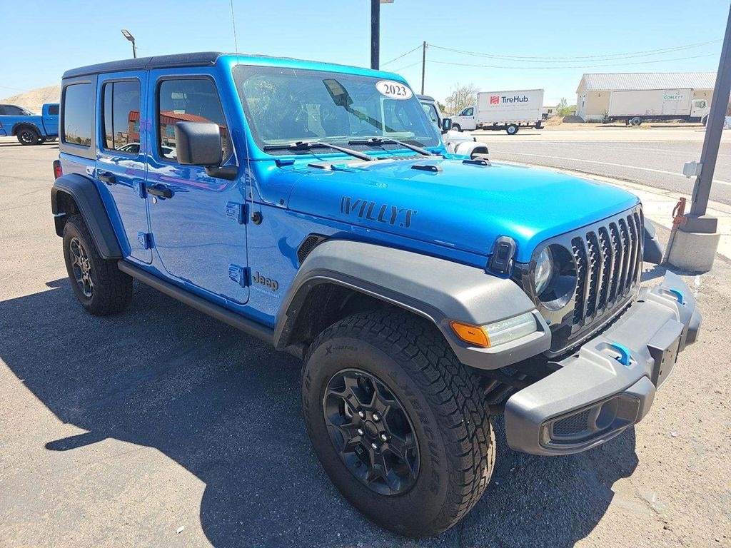 Used 2023 Jeep Wrangler Willys 4xe SUV