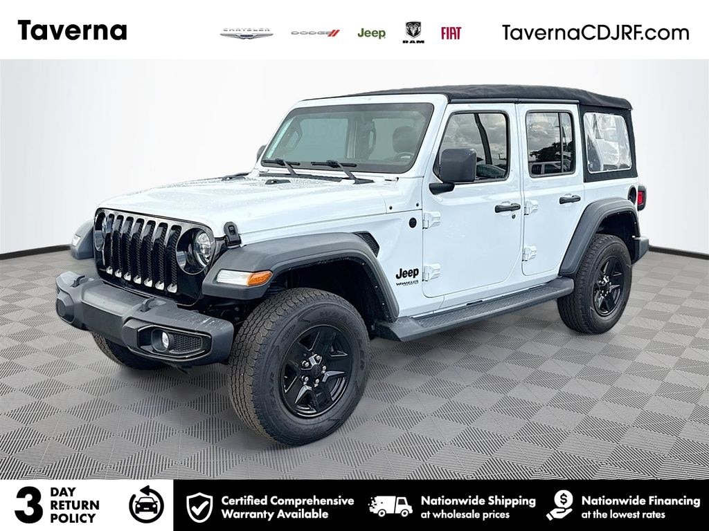 Used 2022 Jeep Wrangler Unlimited Willys SUV