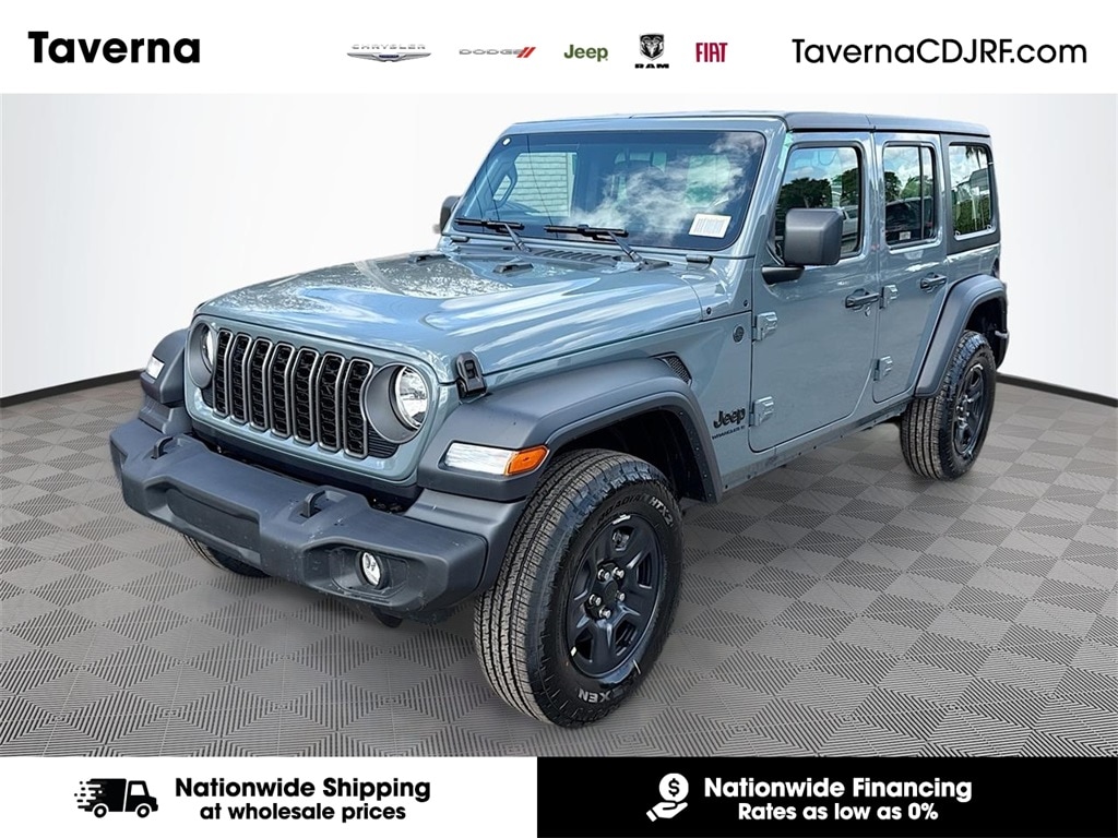 New 2026 Jeep Wrangler 4-DOOR SPORT Sport Utility