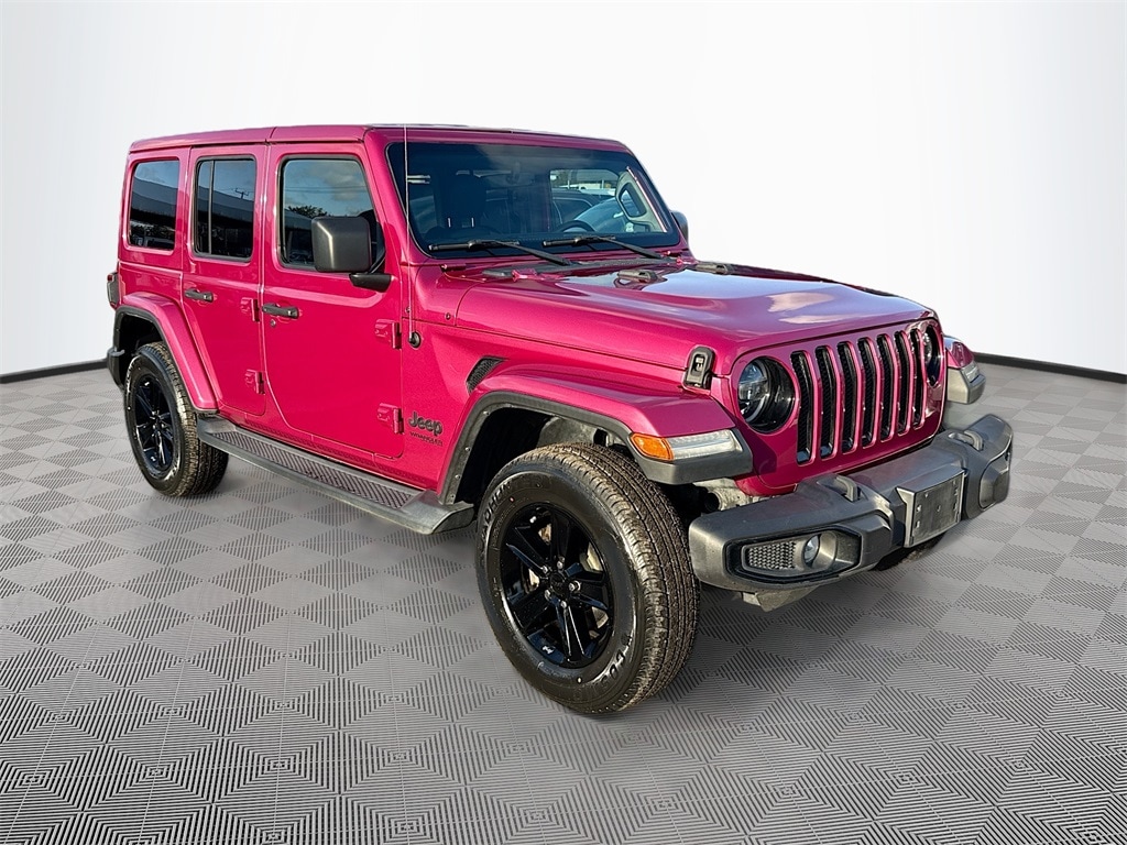 Used 2022 Jeep Wrangler Unlimited Sahara Altitude SUV