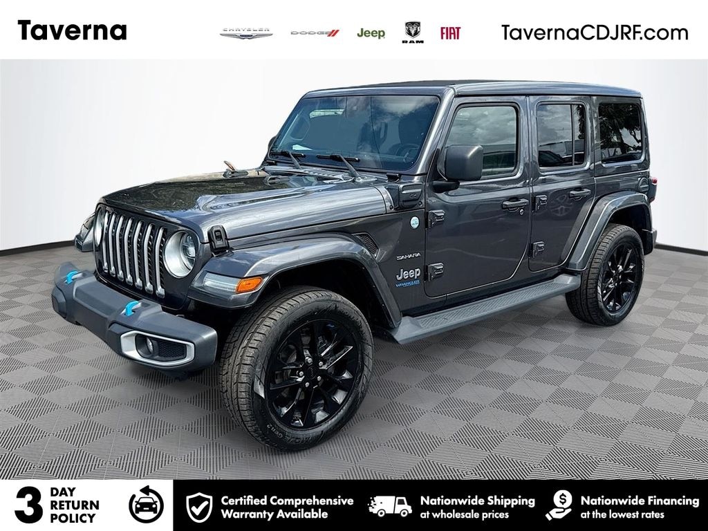Certified 2022 Jeep Wrangler Unlimited Sahara 4xe SUV