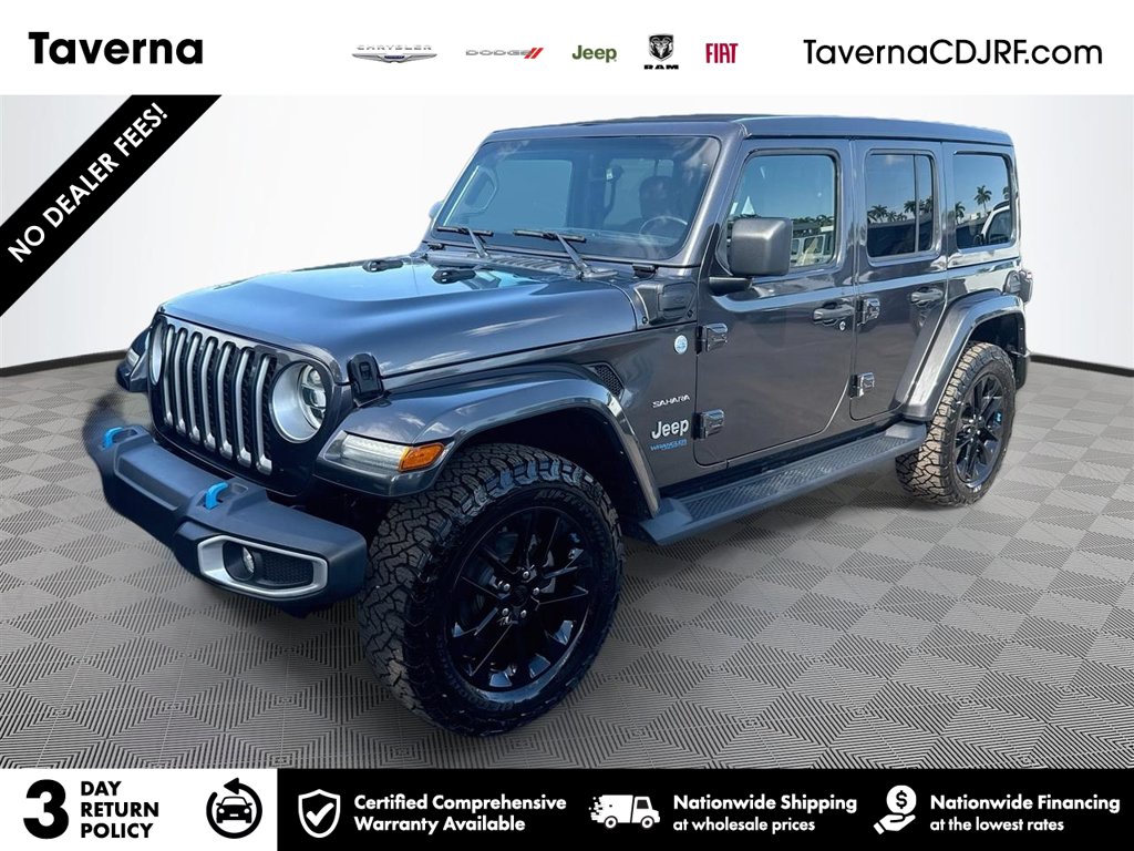 Used 2022 Jeep Wrangler Unlimited Sahara 4xe SUV