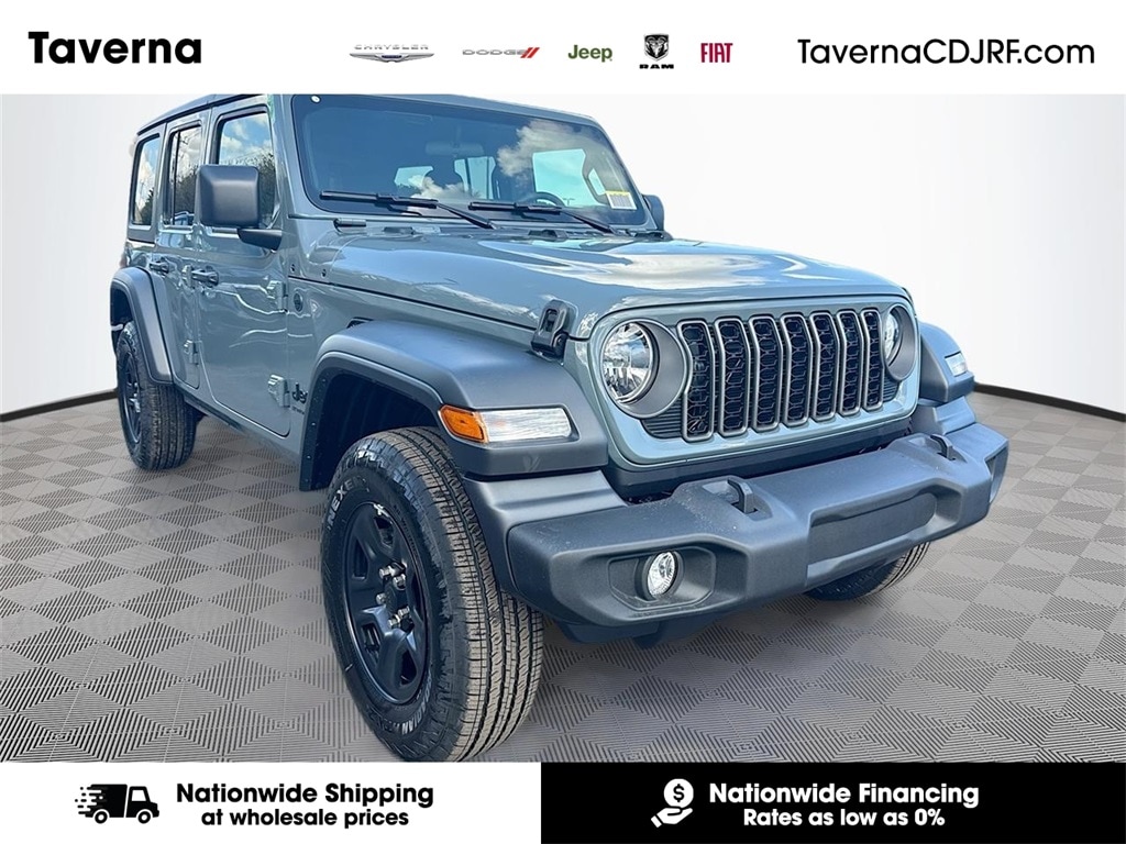 New 2026 Jeep Wrangler 4-DOOR SPORT Sport Utility