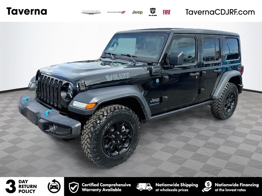 Certified 2023 Jeep Wrangler Willys 4xe SUV