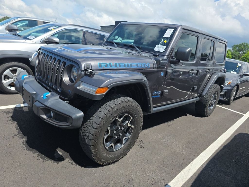 Used 2021 Jeep Wrangler Unlimited Rubicon 4xe SUV