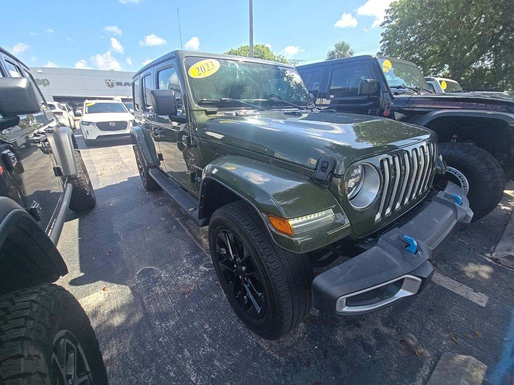 Used 2023 Jeep Wrangler Sahara 4xe SUV