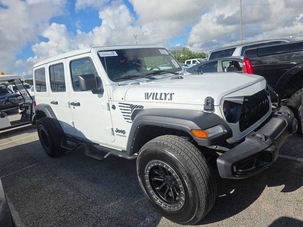 Used 2022 Jeep Wrangler Unlimited Willys SUV