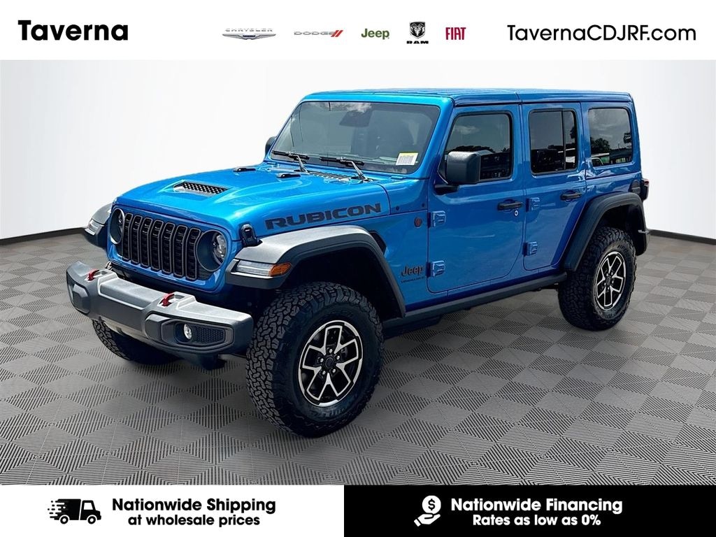 New 2026 Jeep Wrangler 4-DOOR RUBICON Sport Utility