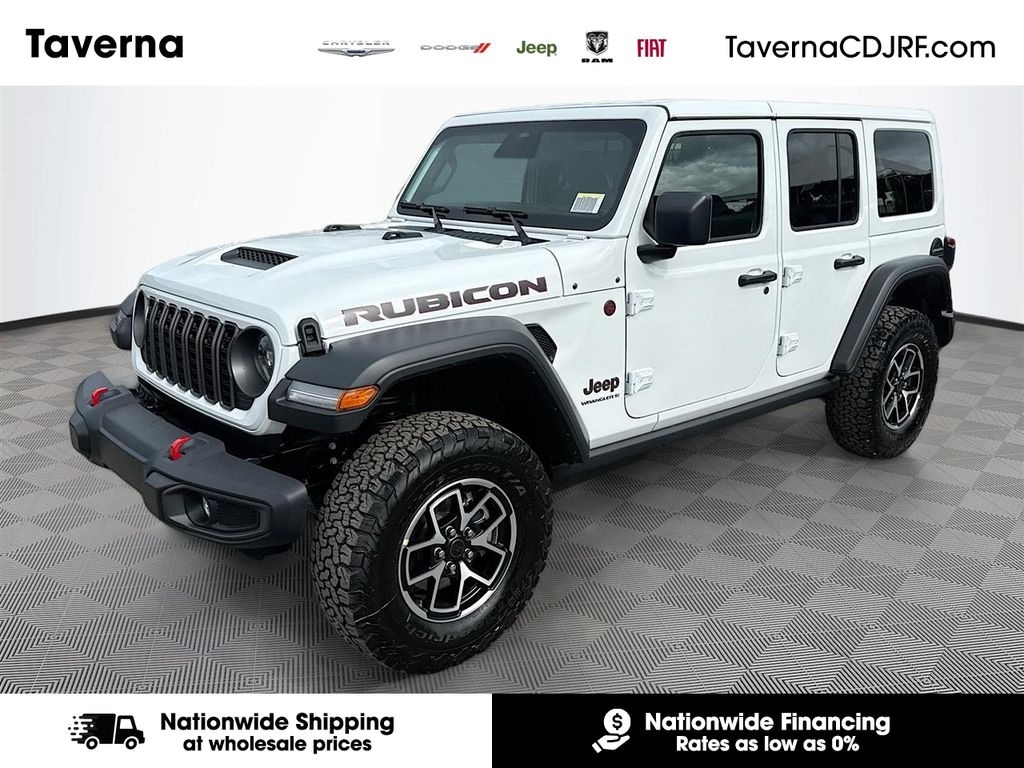 New 2026 Jeep Wrangler 4-DOOR RUBICON Sport Utility