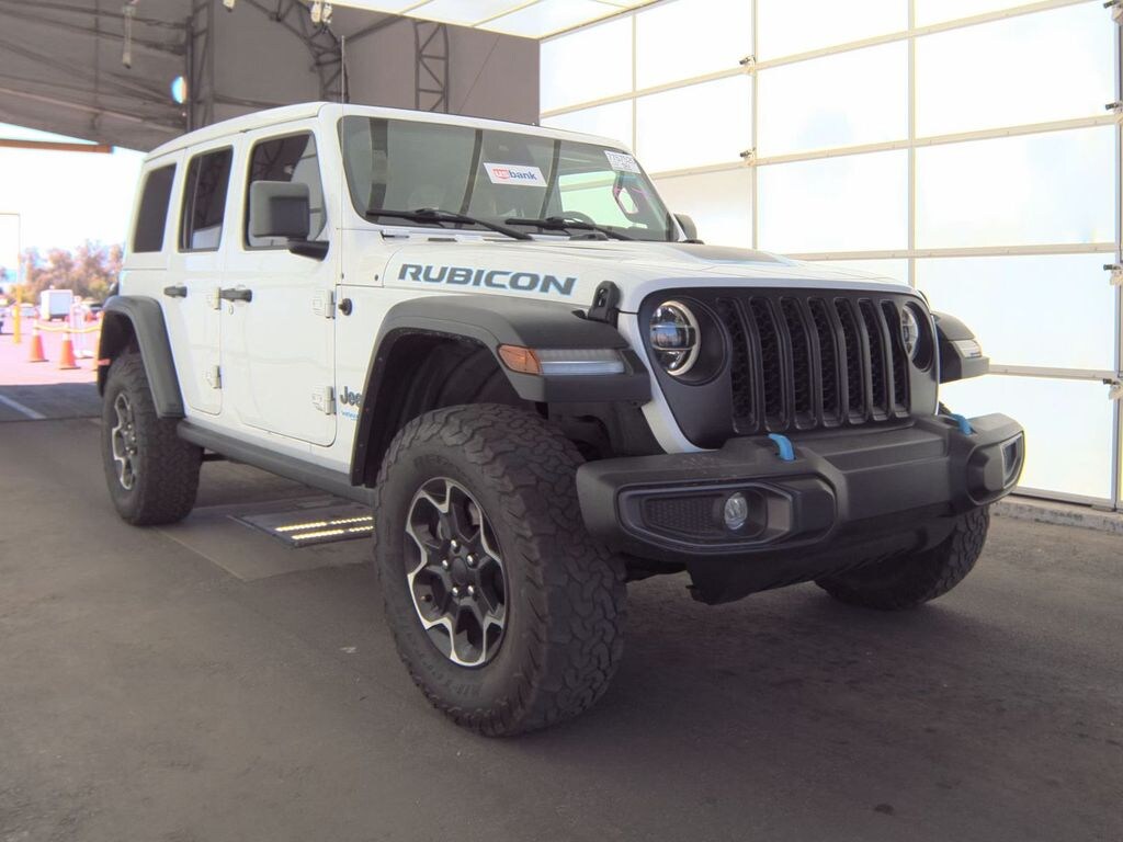 Used 2021 Jeep Wrangler Unlimited Rubicon 4xe SUV