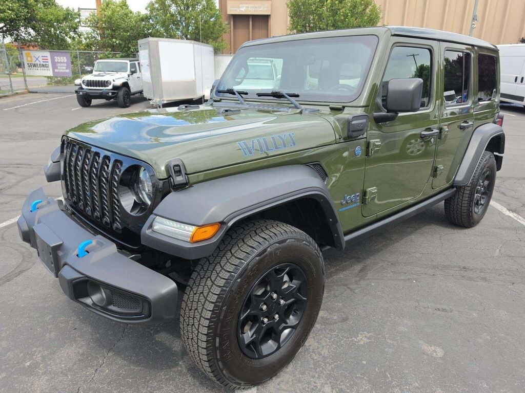 Used 2023 Jeep Wrangler Willys 4xe SUV