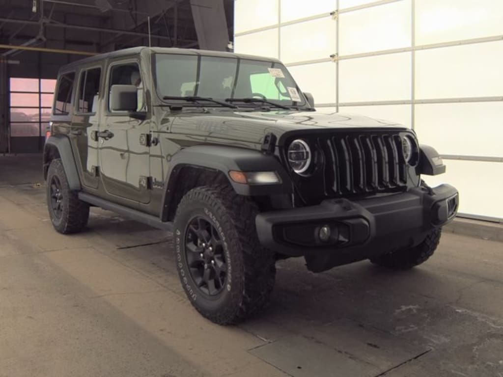 Used 2022 Jeep Wrangler Unlimited Willys SUV