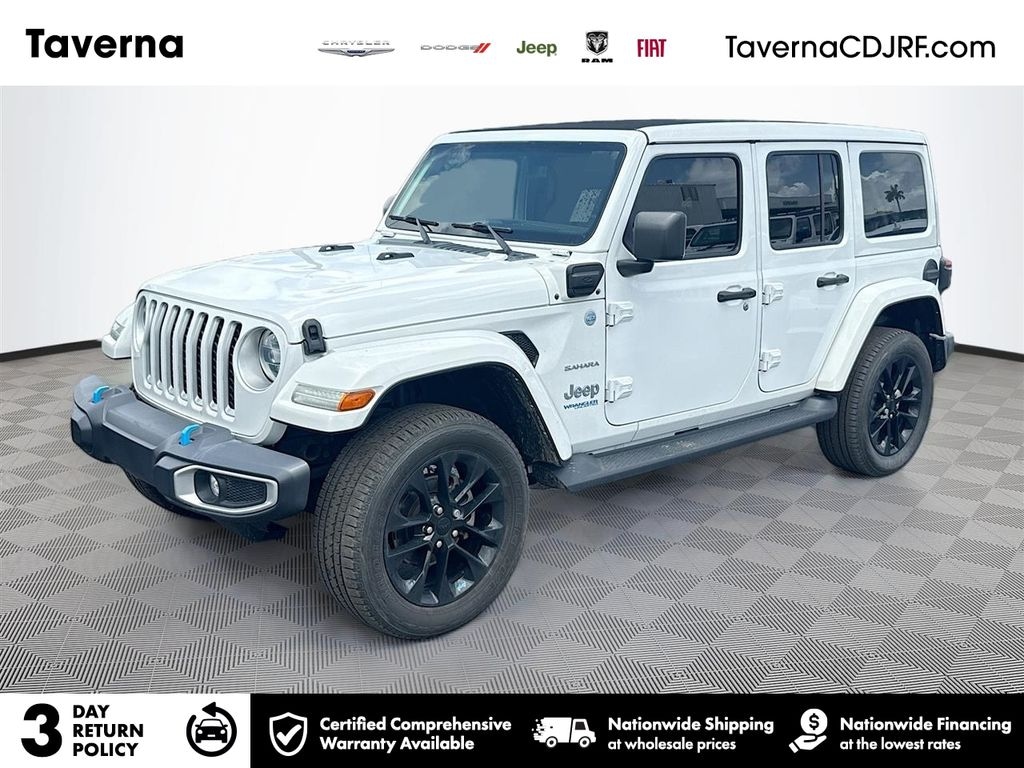 Used 2022 Jeep Wrangler Unlimited Sahara 4xe SUV