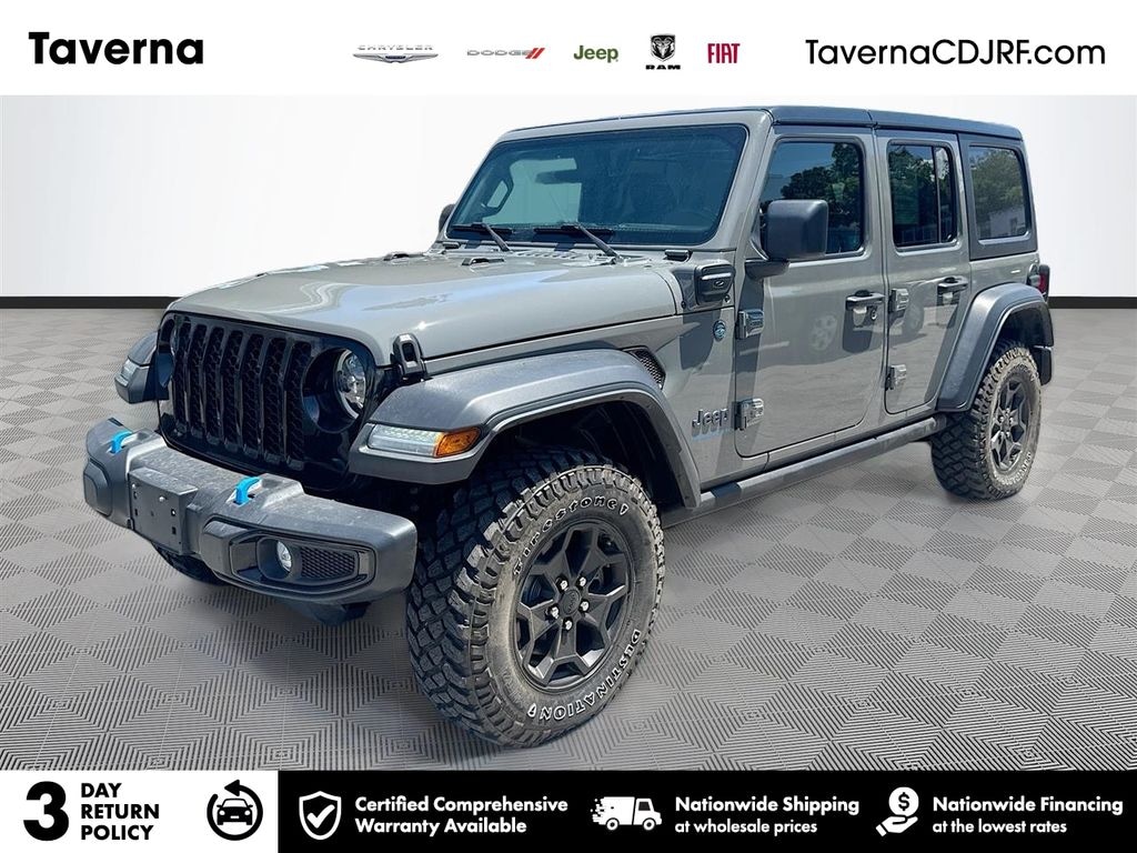 Used 2023 Jeep Wrangler Base 4xe SUV