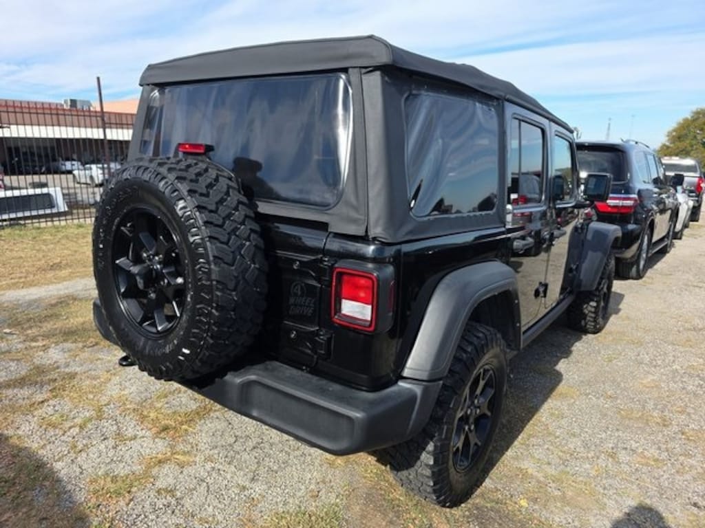 Used 2021 Jeep Wrangler Unlimited Willys SUV