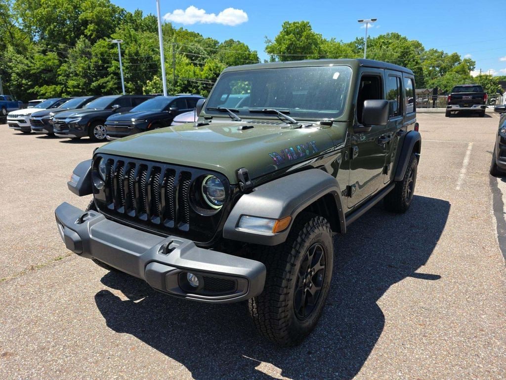 Used 2021 Jeep Wrangler Unlimited Willys SUV