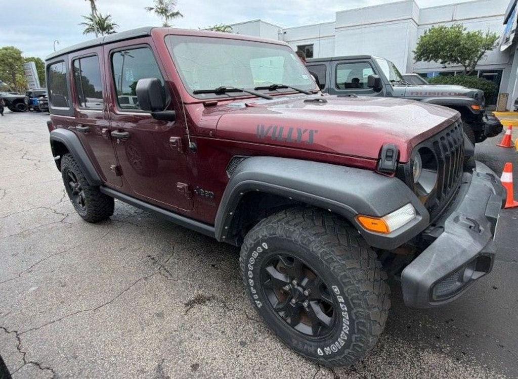 Used 2022 Jeep Wrangler Unlimited Willys SUV