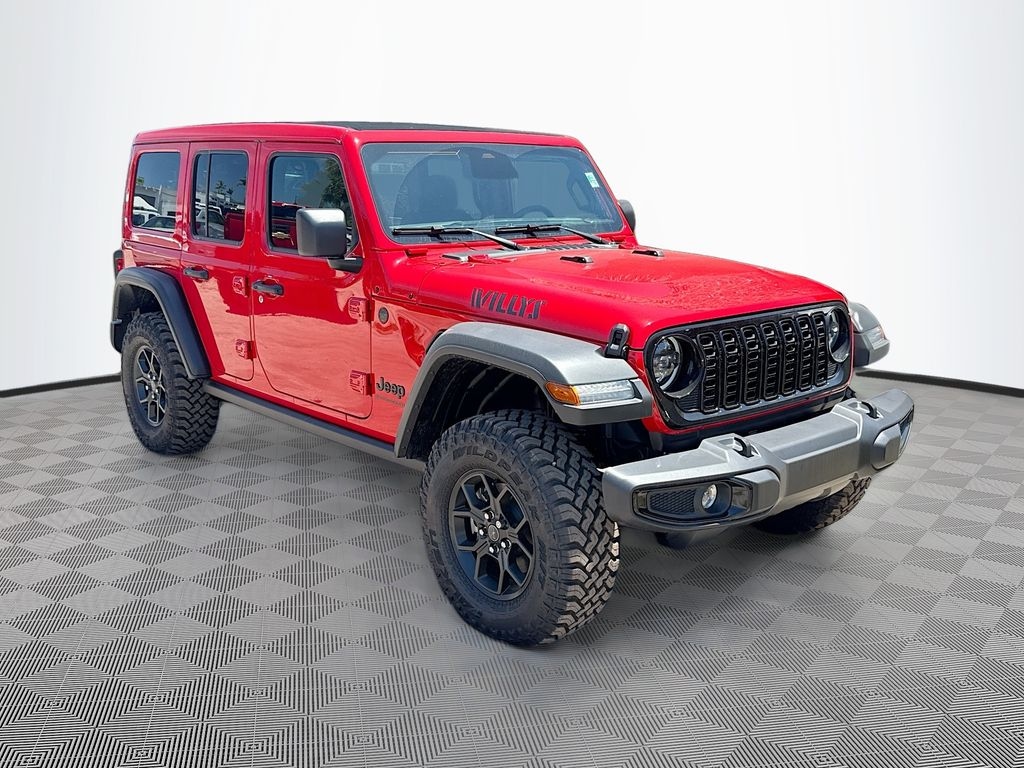 New 2026 Jeep Wrangler 4-DOOR WILLYS Sport Utility