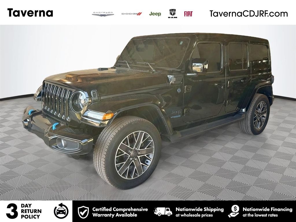 Certified 2022 Jeep Wrangler Unlimited Sahara 4xe SUV