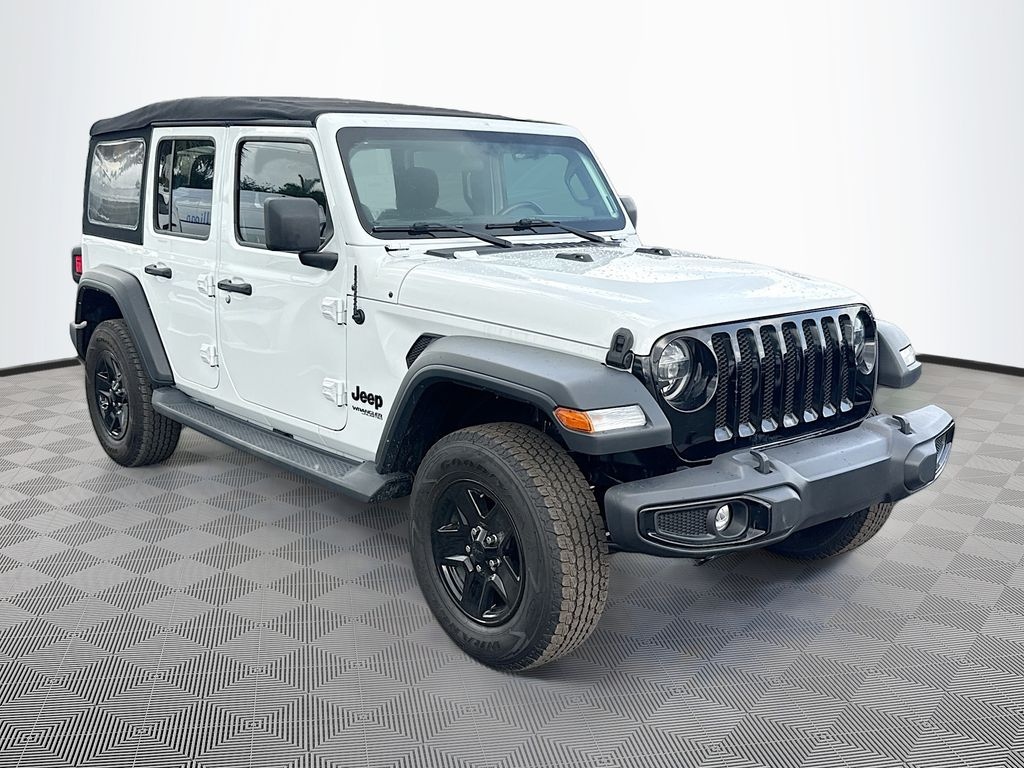Used 2022 Jeep Wrangler Unlimited Willys SUV