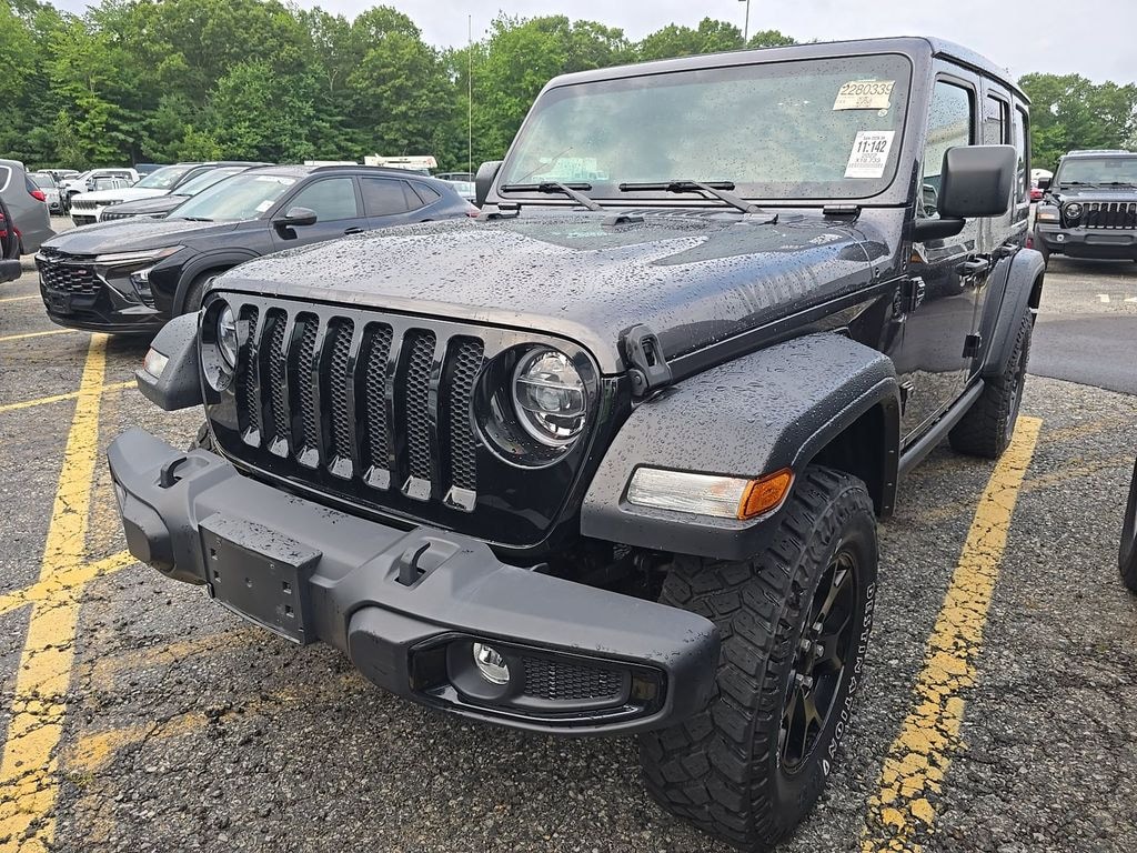 Used 2022 Jeep Wrangler Unlimited Willys SUV