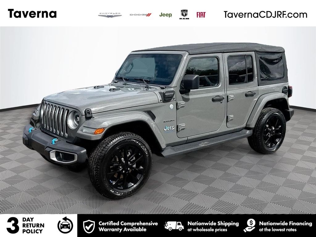 Used 2023 Jeep Wrangler Sahara 4xe SUV