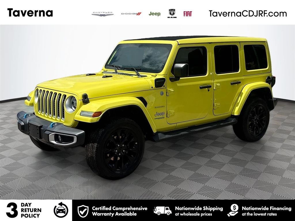 Used 2022 Jeep Wrangler Unlimited Sahara 4xe SUV