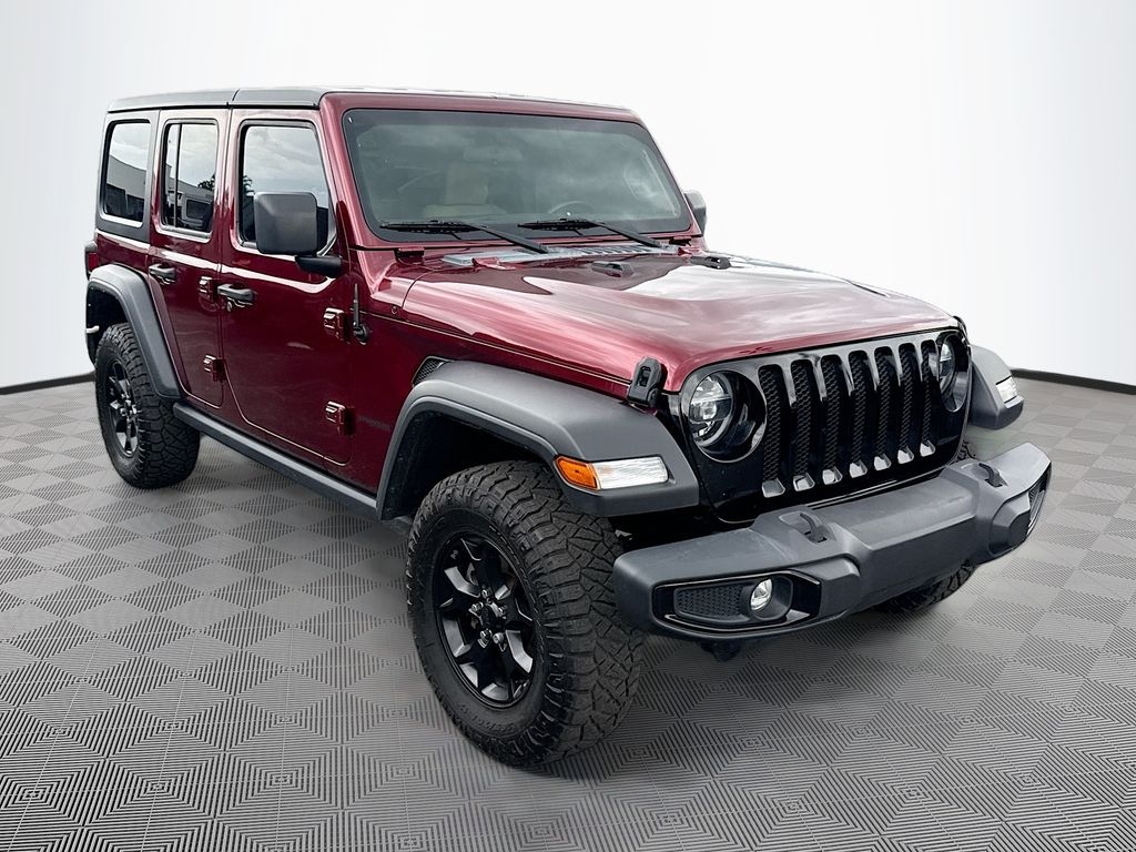 Used 2022 Jeep Wrangler Unlimited Willys SUV
