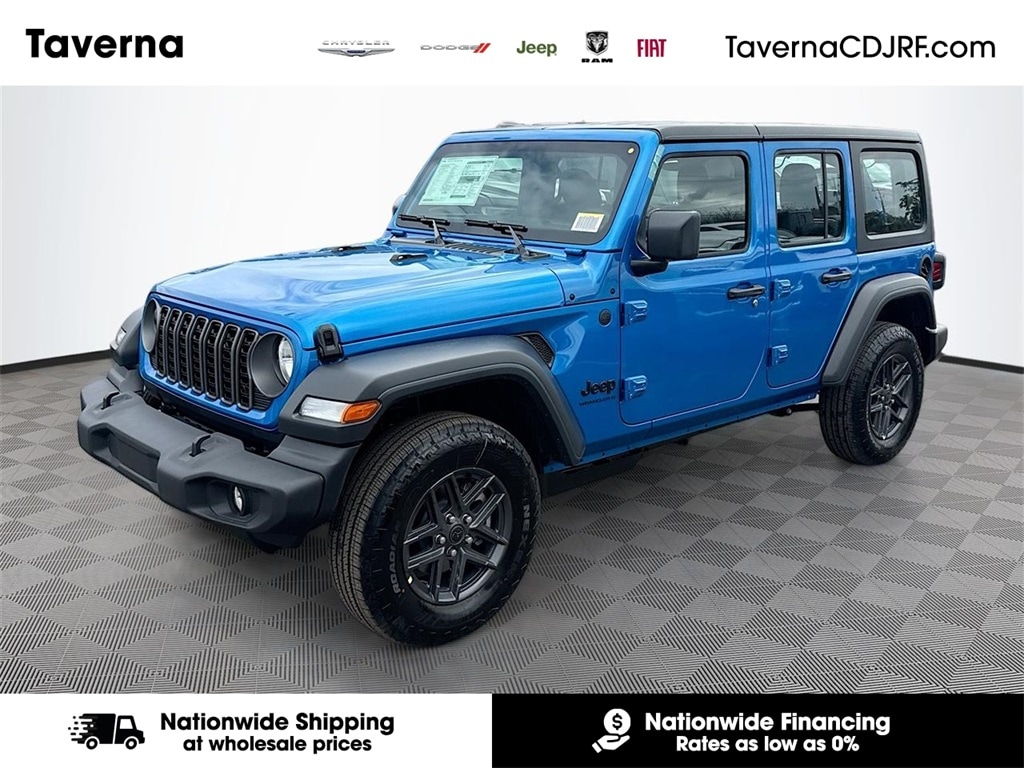 New 2026 Jeep Wrangler 4-DOOR SPORT Sport Utility