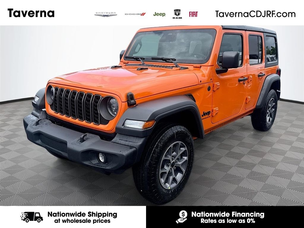 New 2026 Jeep Wrangler 4-DOOR SPORT S Sport Utility