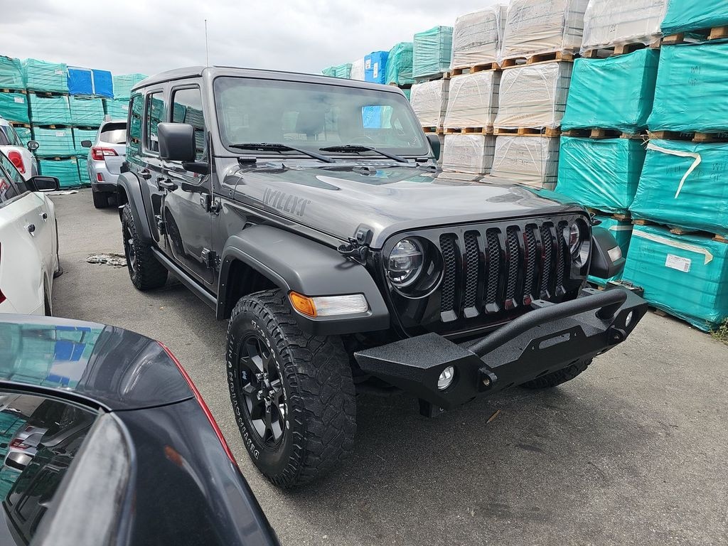 Used 2021 Jeep Wrangler Unlimited Willys SUV