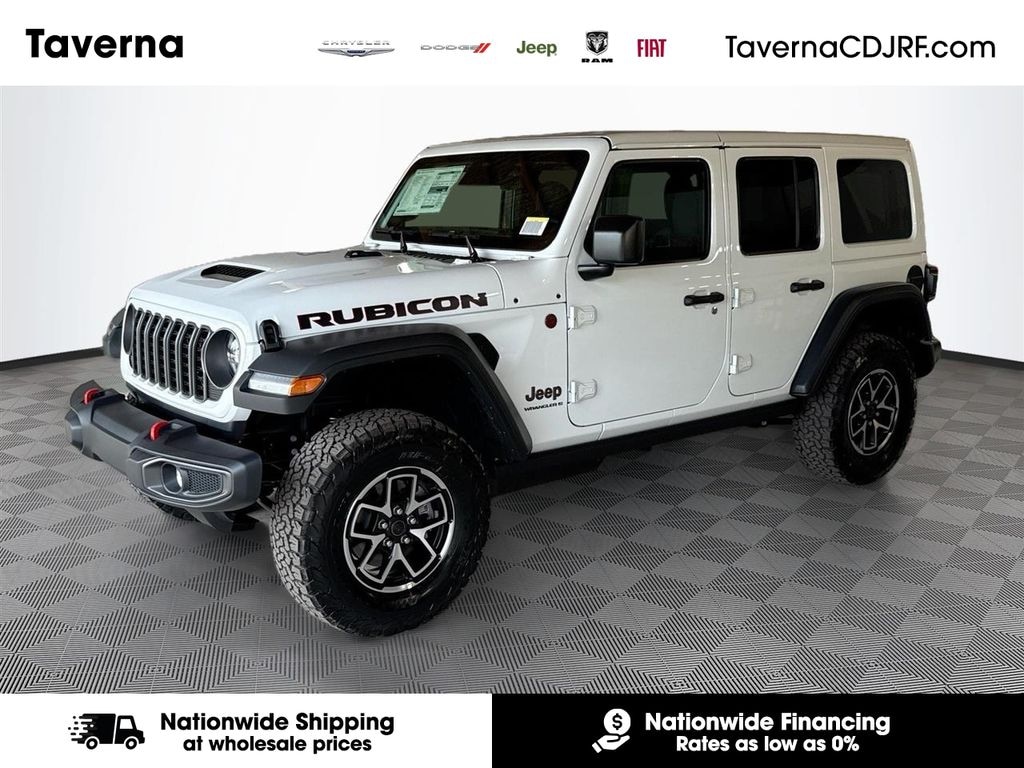 New 2026 Jeep Wrangler 4-DOOR RUBICON Sport Utility