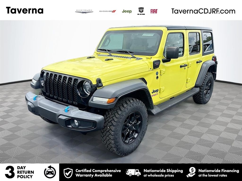 Used 2023 Jeep Wrangler Willys 4xe SUV