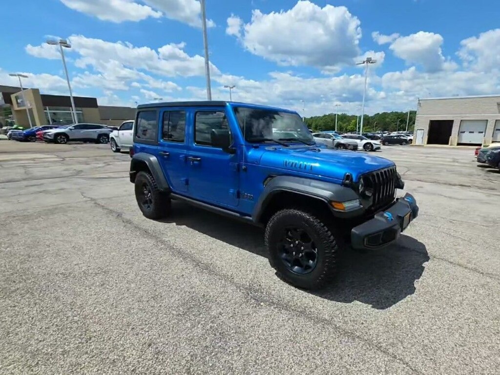 Used 2023 Jeep Wrangler Willys 4xe SUV