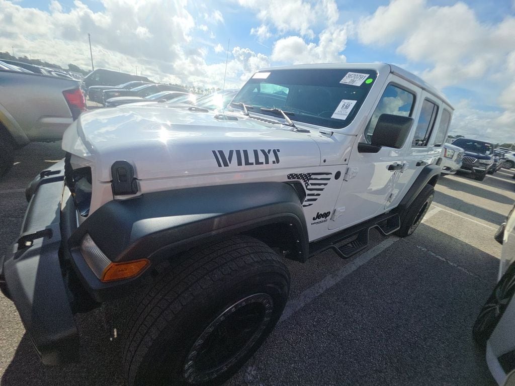 Used 2022 Jeep Wrangler Unlimited Willys SUV