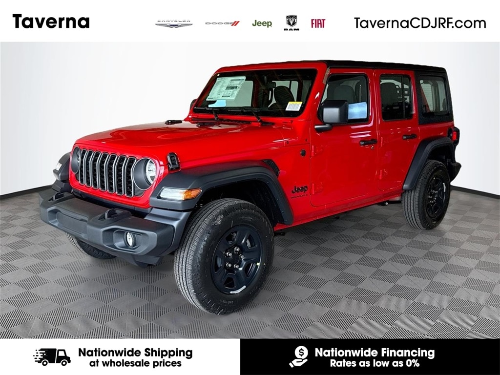 New 2026 Jeep Wrangler 4-DOOR SPORT Sport Utility