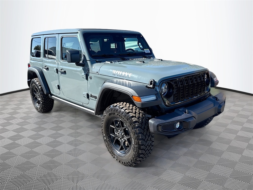 New 2026 Jeep Wrangler 4-DOOR WILLYS Sport Utility