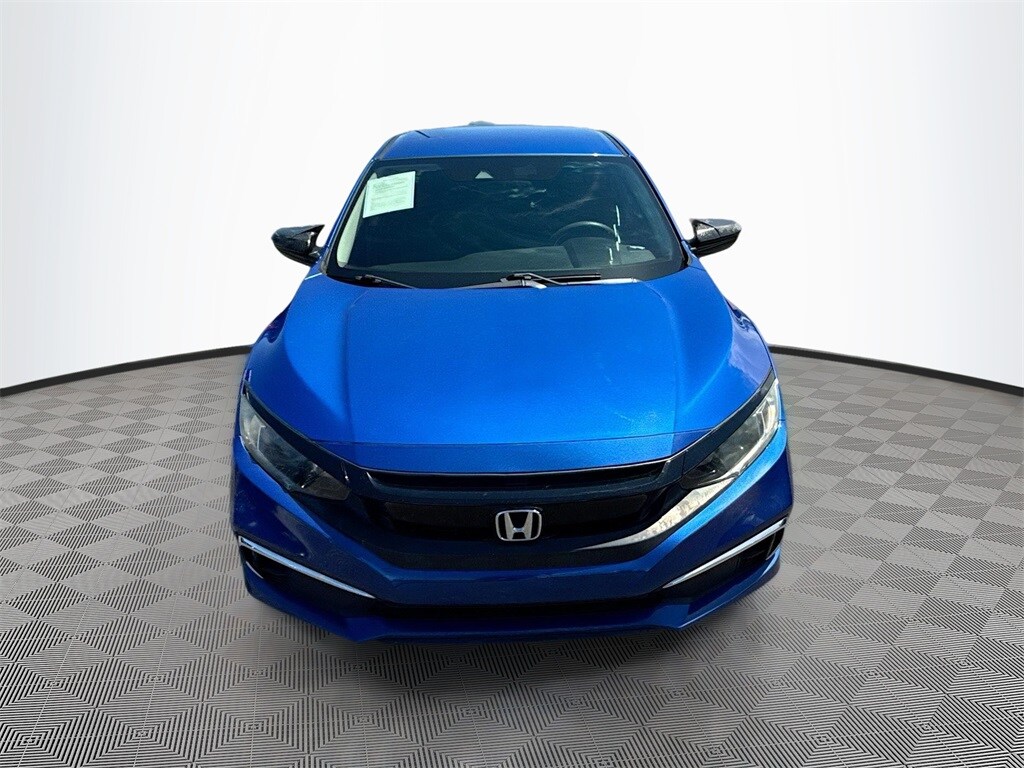 Used 2019 Honda Civic LX with VIN 19XFC2F6XKE047460 for sale in Plantation, FL