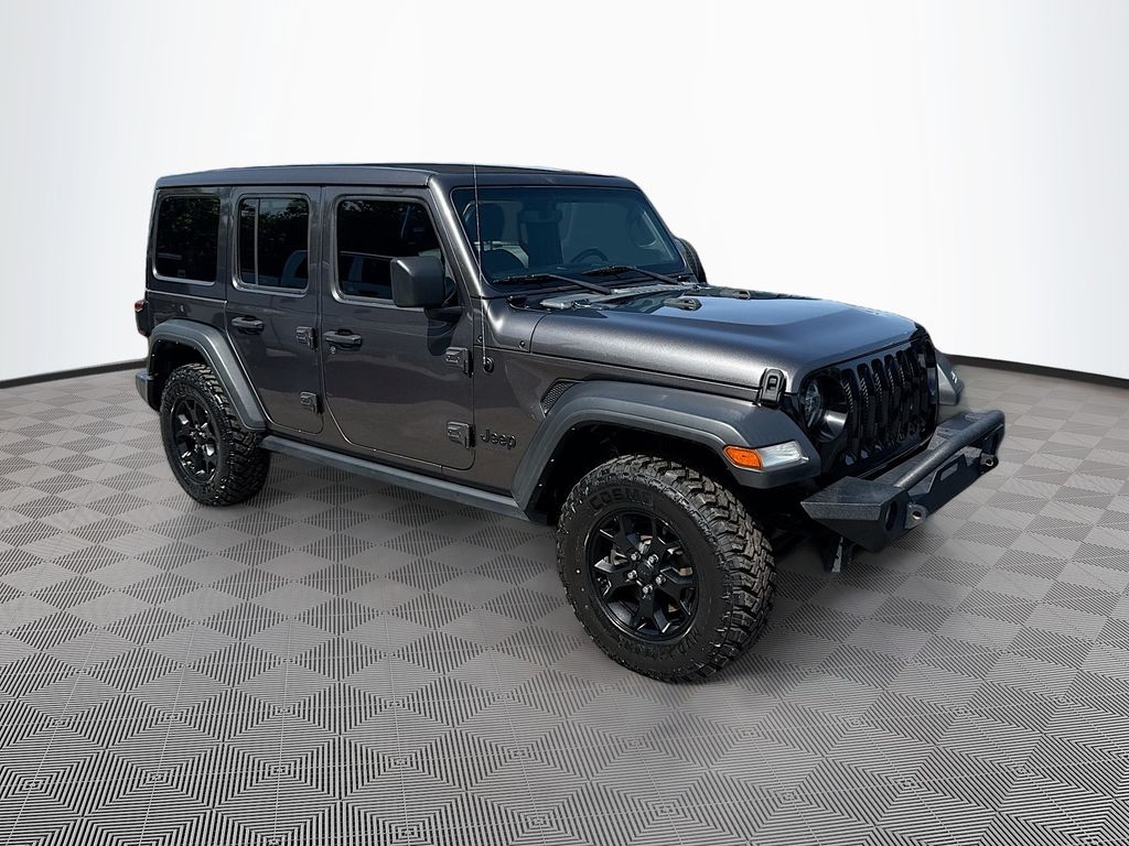 Used 2021 Jeep Wrangler Unlimited Willys SUV