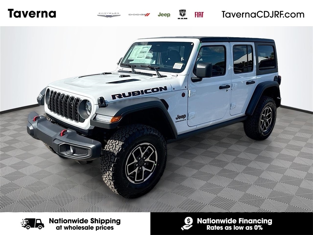 New 2026 Jeep Wrangler 4-DOOR RUBICON Sport Utility